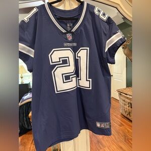 Men’s Dallas Cowboys #21 Navy Football Jersey